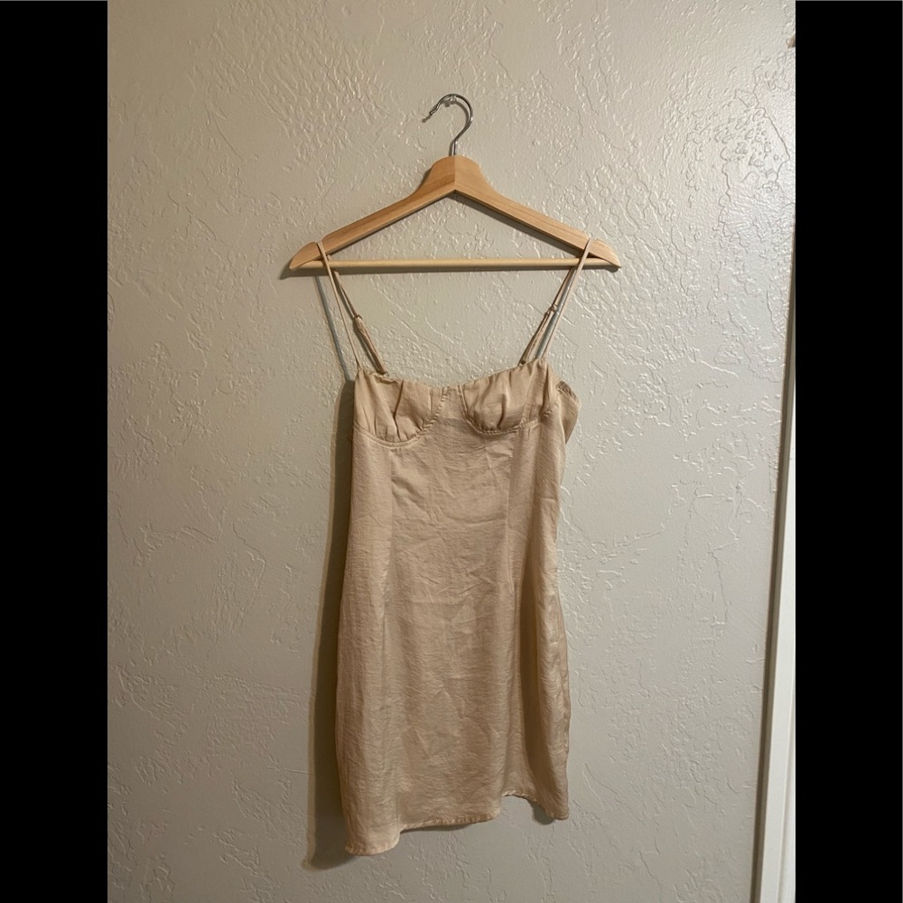 Nude Slip Dress